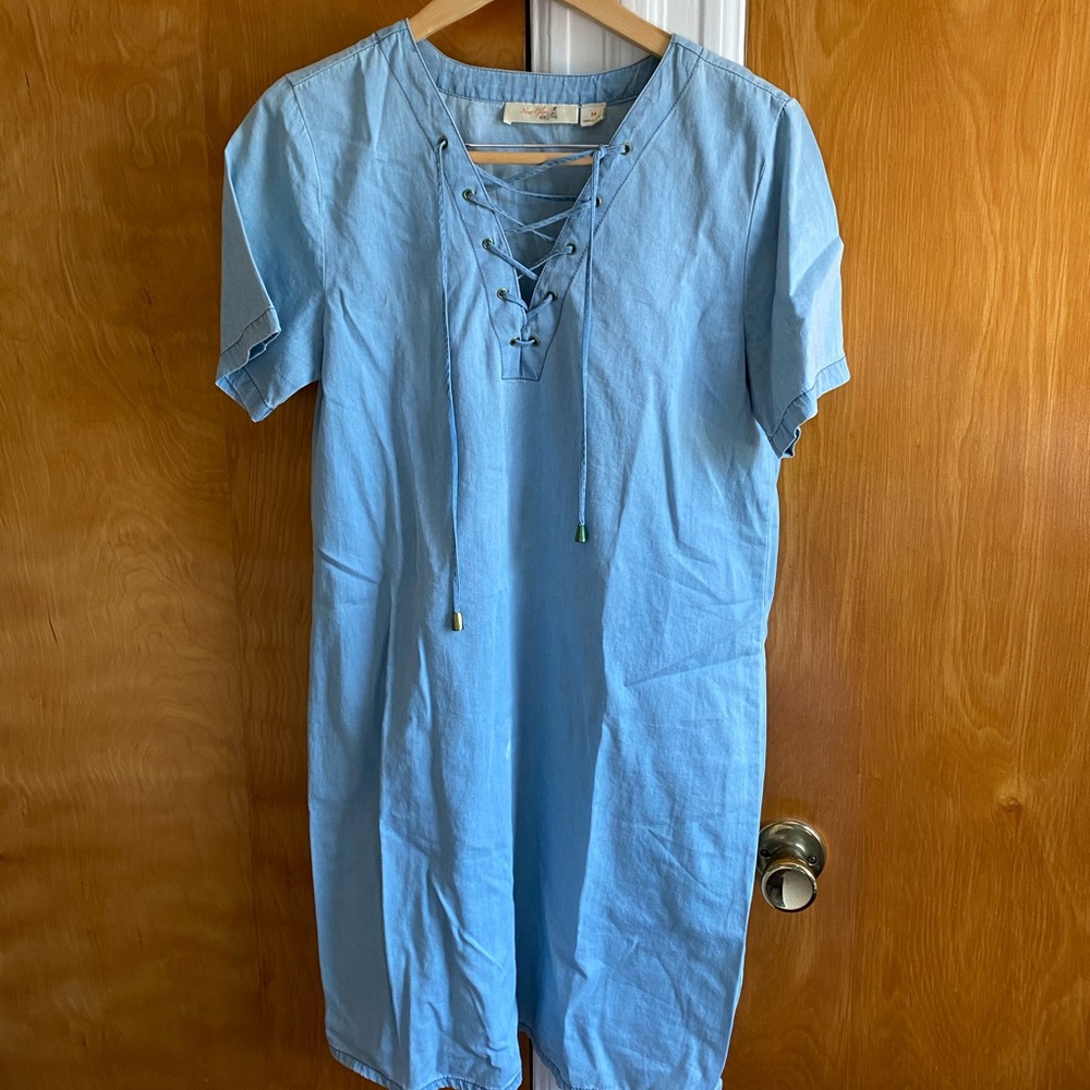 Blue summer dress